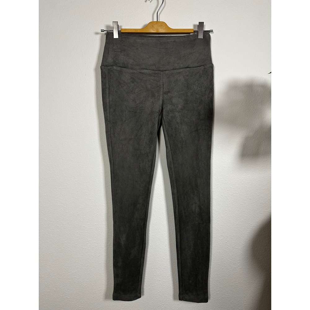 J McLaughlin Gray Grey Faux‎ Suede Leggings Pants Women's XS